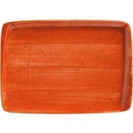 Platte AURA TERRACOTTA Moove rechteckig Porzellan 360 mm x 254 mm Produktbild