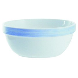 Stapelschale 900 ml BRUSH BLUE Hartglas Ø 170 mm H 77 mm Produktbild