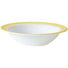 RESTPOSTEN | Universalschale RESTAURANT BRUSH YELLOW 100 ml Hartglas  Ø 120 mm  H 26 mm Produktbild