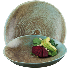 Teller tief CORAL Porzellan oval | 300 mm x 280 mm Produktbild