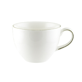 Kaffeetasse 230 ml Porzellan weiß Ø mit Henkel 115 mm H 65 mm Produktbild