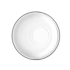 RESTPOSTEN | Obertasse KALEIDO Hartglas Spiegel asymmetrisch  H 18 mm Produktbild