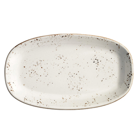 Platte oval Grain Gourmet Porzellan 240 mm x 140 mm Produktbild