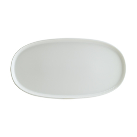 Platte HYGGE CREAM oval Porzellan 300 mm x 160 mm Produktbild