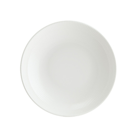 Teller tief ENVISIO IRIS WHITE Bloom 1000 ml Porzellan weiß Randrillen Ø 230 mm Produktbild