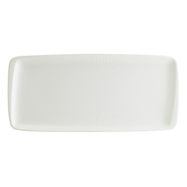 Platte ENVISIO IRIS WHITE Moove rechteckig Porzellan 340 mm x 160 mm Produktbild