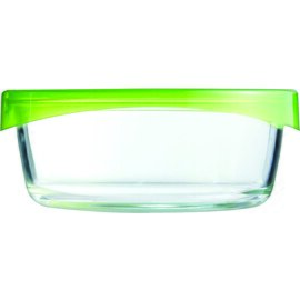 Vorratsbehälter KEEP N BOX mit Deckel grün transparent 0,63 ltr  Ø 149 mm  H 59,5 mm Produktbild