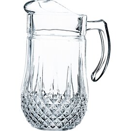 Krug LONGCHAMP Glas mit Relief 1500 ml H 225 mm Produktbild