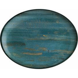 Platte ENVISIO MADERA MINT Moove oval Porzellan 310 mm x 240 mm Produktbild