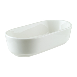 Schale MOOD CREAM 225 ml oval | 155 mm x 80 mm H 44 mm Produktbild