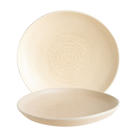 Teller tief MIRAGE Ø 190 mm Porzellan sandfarben Produktbild