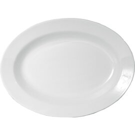 Platte NAPOLI Porzellan weiß oval | 490 mm  x 365 mm Produktbild