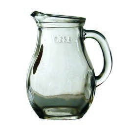 RESTPOSTEN | Bistro Krug , 0,25 ltr /-/ PR, Ø ohne Henkel  89 mm, Ø mit Henkel  99 mm, H 122 mm, 278 g Produktbild