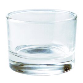 Teelichthalter Vegas transparent 1-flammig Glas  Ø 50 mm  H 37 mm Produktbild