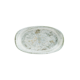 Platte ENVISIO ODETTE OLIVE Gourmet Porzellan oval | 150 mm x 86 mm Produktbild