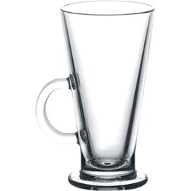 RESTPOSTEN | Kaffeeglas COLOMBIAN 45,5 cl transparent mit Henkel Produktbild
