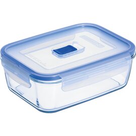 Vorratsbehälter PURE BOX ACTIVE mit Deckel transparent blau 1,22 ltr  L 199 mm  B 144 mm  H 65,5 mm Produktbild
