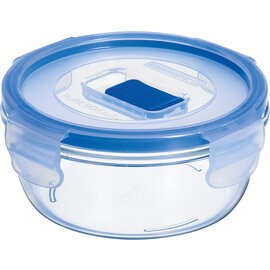 Vorratsbehälter PURE BOX ACTIVE mit Deckel transparent blau 0,92 ltr  Ø 164 mm  H 65,5 mm Produktbild