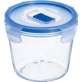 Vorratsbehälter PURE BOX ACTIVE mit Deckel transparent blau 0,84 ltr  Ø 129 mm  H 110 mm Produktbild