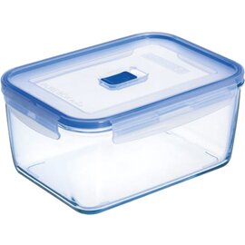Vorratsbehälter PURE BOX ACTIVE mit Deckel transparent blau 0,29 ltr  L 234 mm  B 170 mm  H 106 mm Produktbild