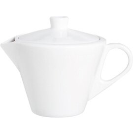 Teekanne MERA Porzellan mit Deckel weiß 400 ml H 95 mm Produktbild