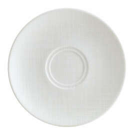 Untertasse IKAT WHITE Gourmet Porzellan weiß Ø 160 mm H 25 mm Produktbild