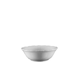 Salatschüssel MARIENBAD 250 ml Porzellan weiß mit Relief  Ø 130 mm  H 37 mm Produktbild