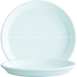 Teller geteilt Ø 225 mm RESTAURANT WHITE Hartglas | 2 Fächer Produktbild
