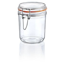 Einmachglas 340 TERRINE ERMETICO | 340 ml Ø 100 mm H 103 mm • Bügelverschluss | Gummiring Produktbild