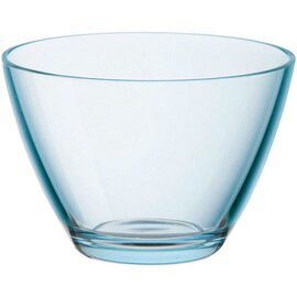 Glasschale Zeno Azzurro, blau transparent, GV 30 cl, Ø 103 mm, H 70 mm, 195 gr. Produktbild