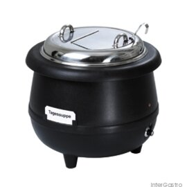 Suppentopf Gourmet Scharnierdeckel 230 Volt 450 Watt 10 ltr  Ø 390 mm  H 380 mm Produktbild