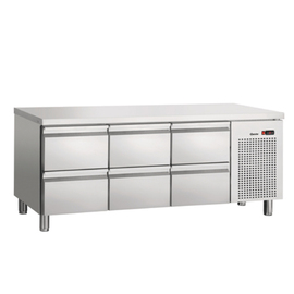 Kühltisch S6-150 452 Watt 157 ltr | 6 Schubladen Produktbild