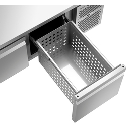 Unterbaukühltisch S2-200 | 2 Schubladen | 1200 mm x 660 mm H 657 mm Produktbild 1 S