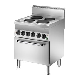 4 Platten Elektroherd Gastronorm 400 Volt 12,4 kW | Backofen Produktbild