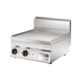 Griddleplatte 650 600E-G | Oberfläche Edelstahl | Grillfläche Maße 590 x 515 mm Produktbild