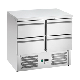 Mini-Kühltisch 900S4 mit 4 Schubladen Umluftkühlung Produktbild