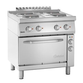 4 Platten Elektroherd Gastronorm 400 Volt 14,05 kW | Backofen Produktbild