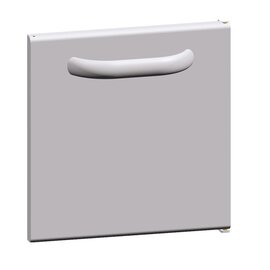 Tür für Rechts- und Linksanschlag, CNS 18/10,  B 416 x T 96 x H 456 mm, 2 kg, Serie "900 Master" Produktbild