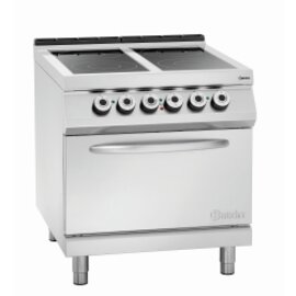 4 Felder Ceranherd Gastronorm 400 Volt 21,6 kW | Backofen Produktbild