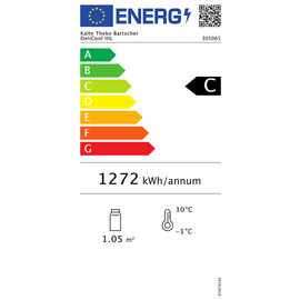 Kalte Theke DeliCool IIIL Umluftkühlung 160 Watt 160 ltr Produktbild 1 L