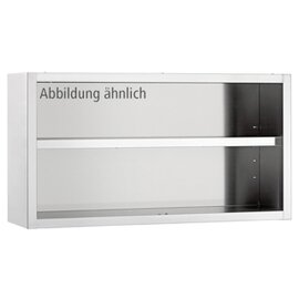 Hängeschrank offen  L 1400 mm  B 400 mm  H 660 mm Produktbild