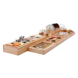 Buffet-System Set CD3-1/3 Holz | Chafing-Dish mit Haube Produktbild 2 S