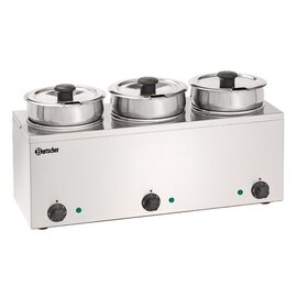 Bain-Marie Hotpot  • 450 Watt | 3 Töpfe Produktbild