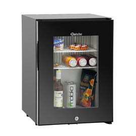 Minibar 34L-GL schwarz 34 ltr | Glastür | Statische Kühlung Produktbild