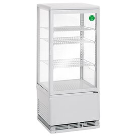 Mini-Kühlvitrine , 78 ltr., Farbe: Weiß Produktbild