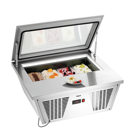 Eisvitrine 4x6,5L-F inkl. 4 Behälter à 5 ltr Produktbild 1 S