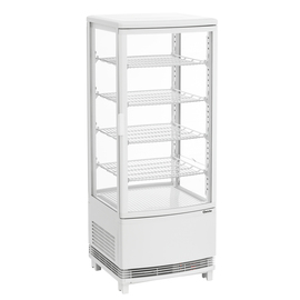 Mini-Kühlvitrine 98L2T weiß Produktbild