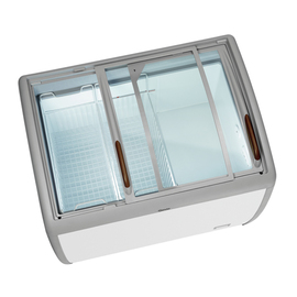 Eistruhe 300L mit Glasschiebedeckel Produktbild 1 S