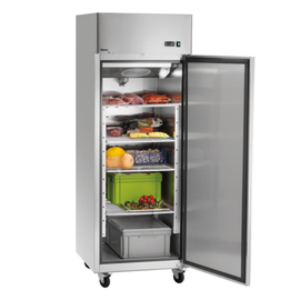 Kühlschrank 670L edelstahlfarben | 670 ltr | Umluftkühlung | Türanschlag rechts Produktbild