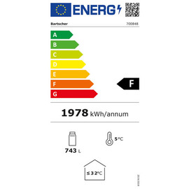 Kühlschrank GTK2-221 | 2 Glastüren | 804 ltr | Umluftkühlung Produktbild 7 L